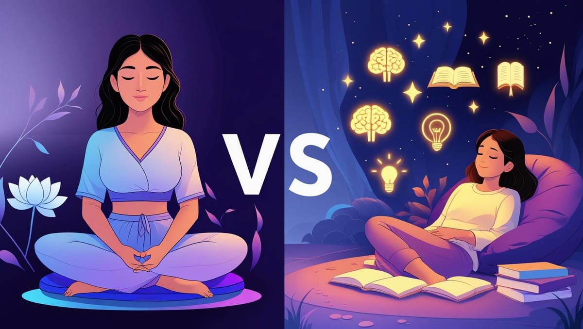 Sleep Podcasts vs. Meditation Apps: Which Is Better for Learning?